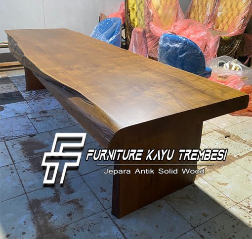 Meja Makan Kayu Jati Ukuran Besar FT-92