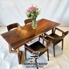 Meja Solid Jepara Desain Meja Makan Minimalis Hiroshima FT-146