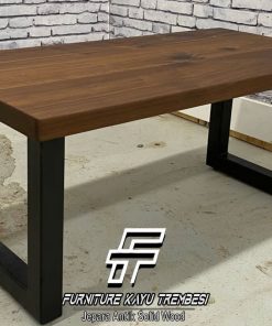 Teak Table Solid Wood Minimalis Modern Style FT-115.1
