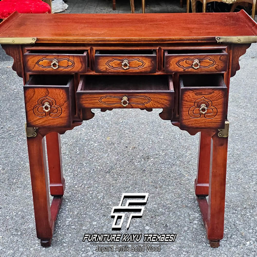 Meja Altar Buddha Klasik Model Drawer FT-157.1