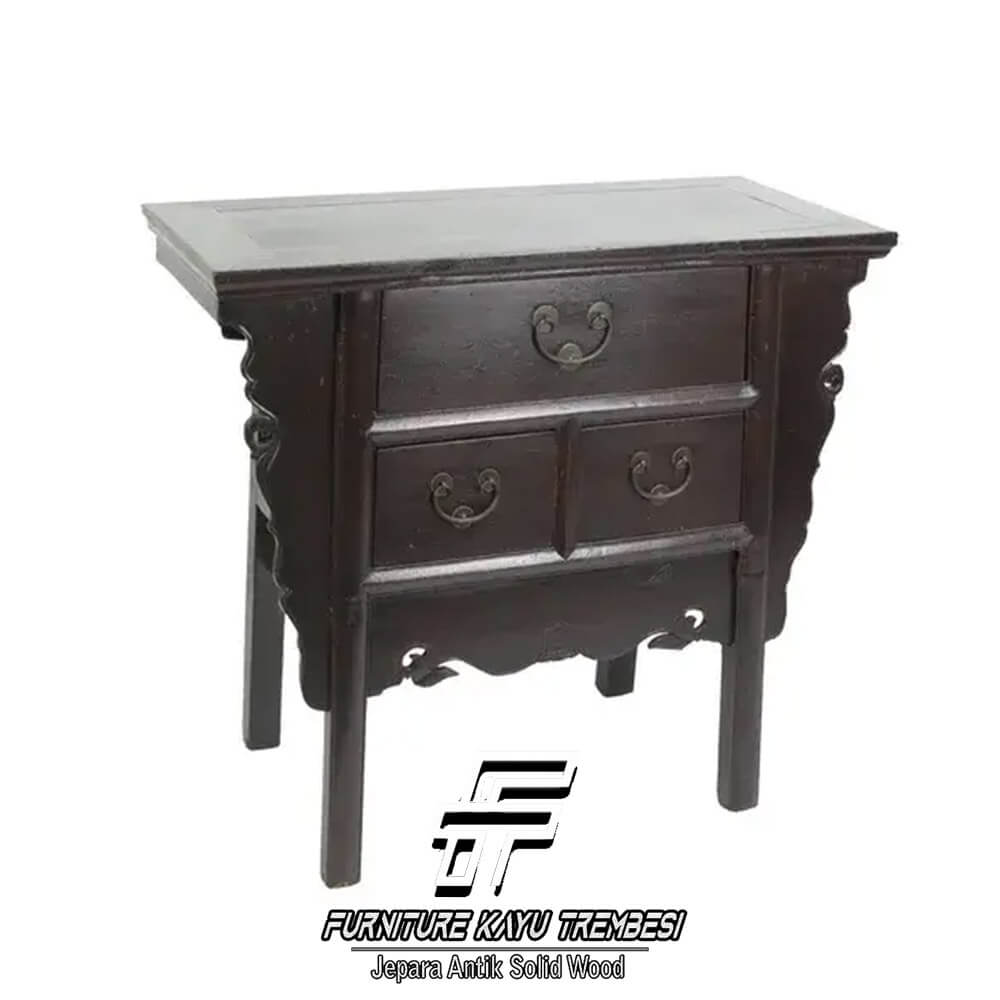 Meja Sembahyang Leluhur Drawer Type Natural Darkness FT-180.1