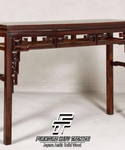 Meja Sembahyang Leluhur Minimalis Kayu Jati Solid FT-159