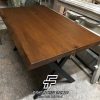 Meja Jati Solid Industrial Design Minimalis Dining Room FT-184