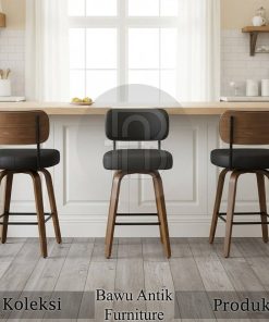 Balinese Bar Stool Elegant Luxury Design FT-195