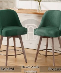 Kursi Bar Jati Minimalis Rustic Waterbase Color FT-193.2