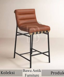 Kursi Bar Stool Minimalis Desain Cafe Bali Kekinian FT-196.2