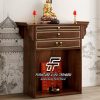 Meja Altar Buddha Minimalis Design Kayu Jati Solid Premium FT-200