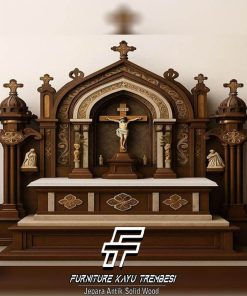 Meja Altar Gereja Katolik Mewah Hall Interior Design FT-204